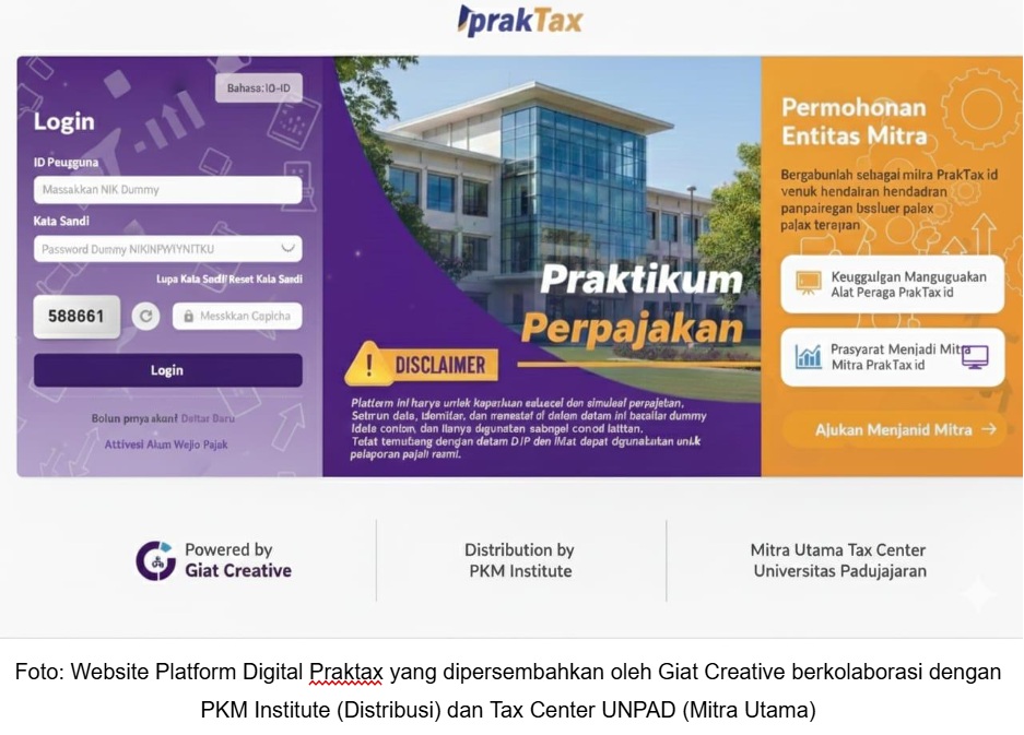 Praktax, Alat Peraga Praktikum Perpajakan Era Coretax untuk Bekal Siap Kerja