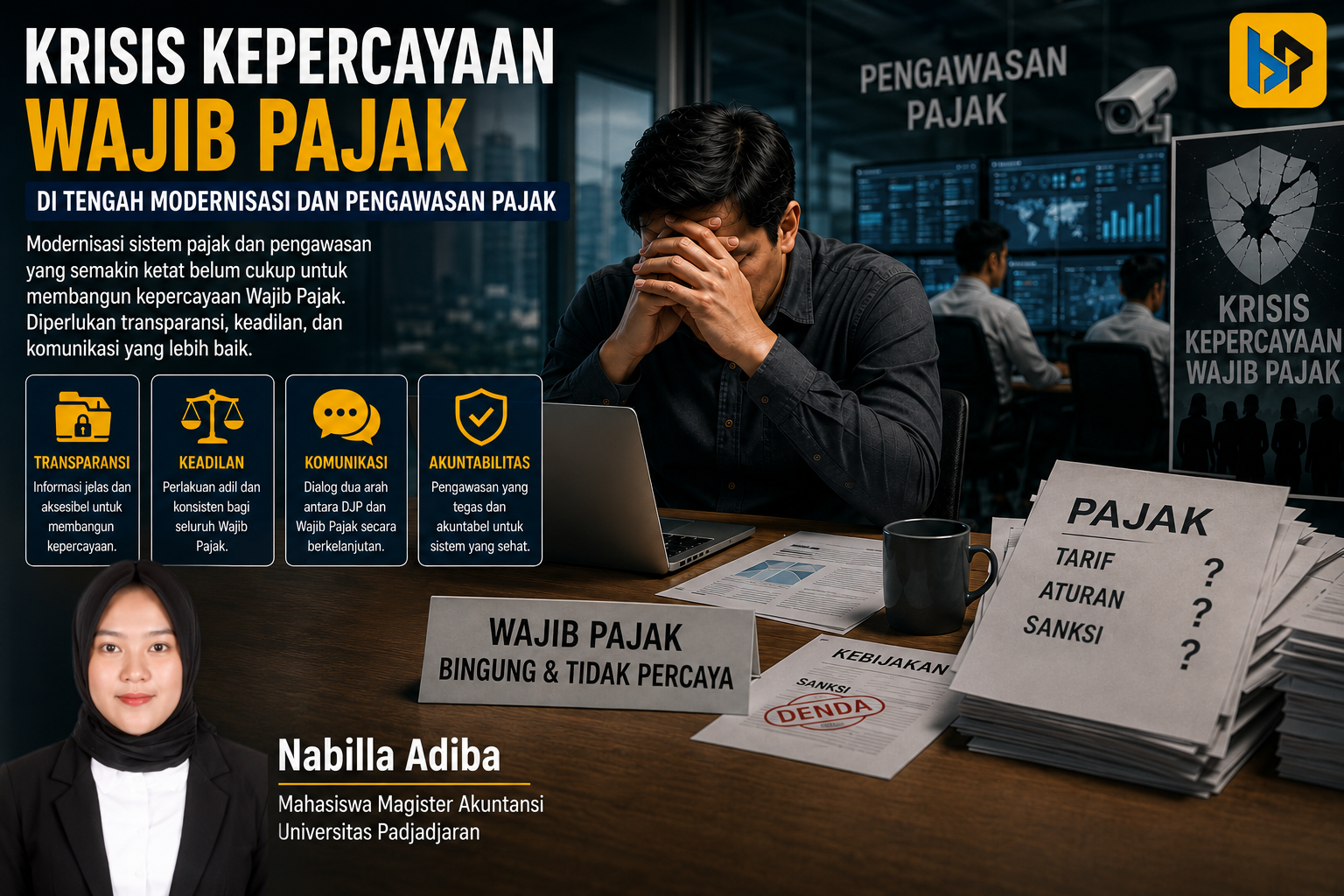 Pajak dan Krisis Kepercayaan Wajib Pajak