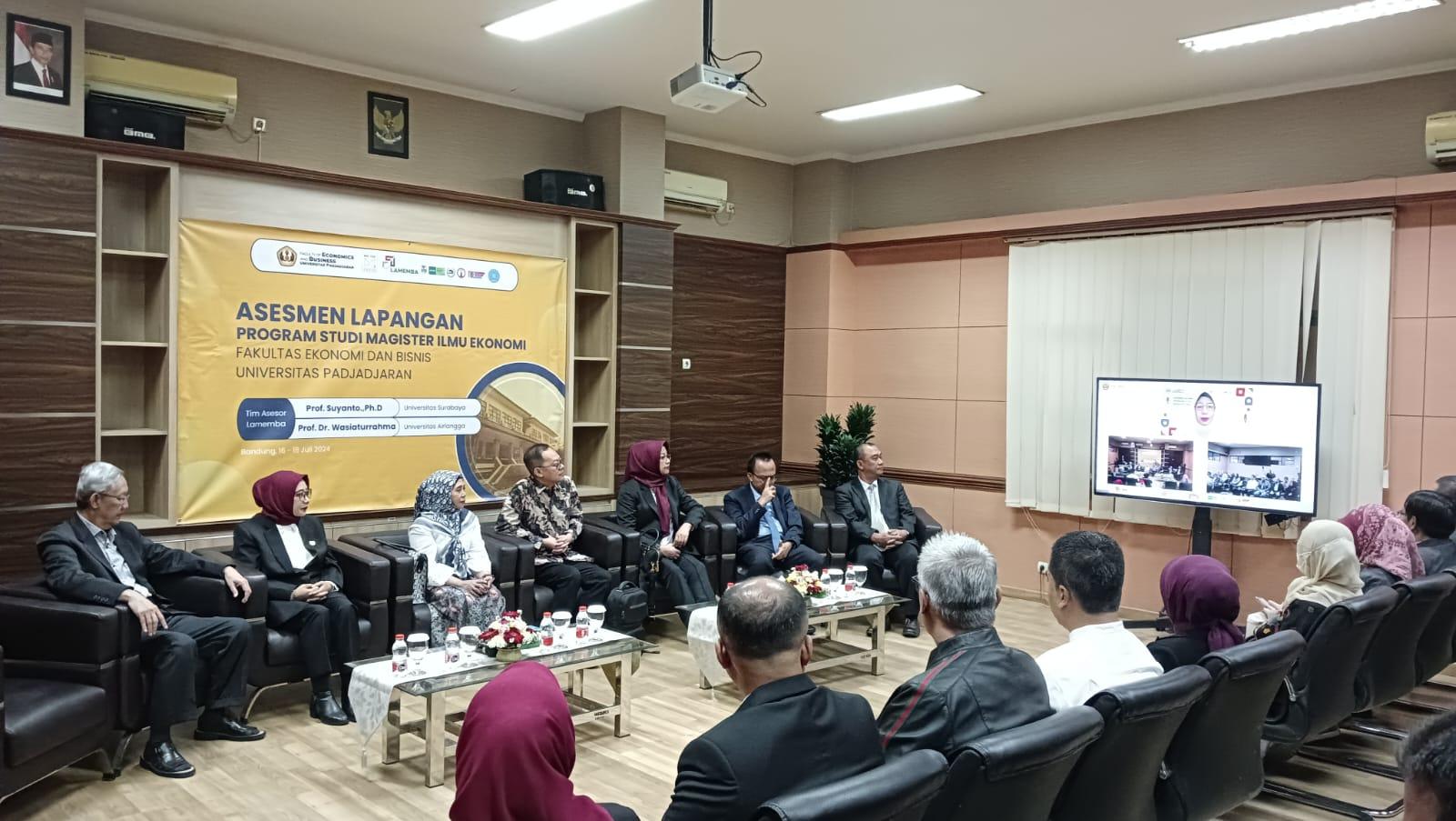 Magister Akuntansi FEB Unpad Jalani Proses Asesmen Lapangan Akreditasi LAMEMBA 2026