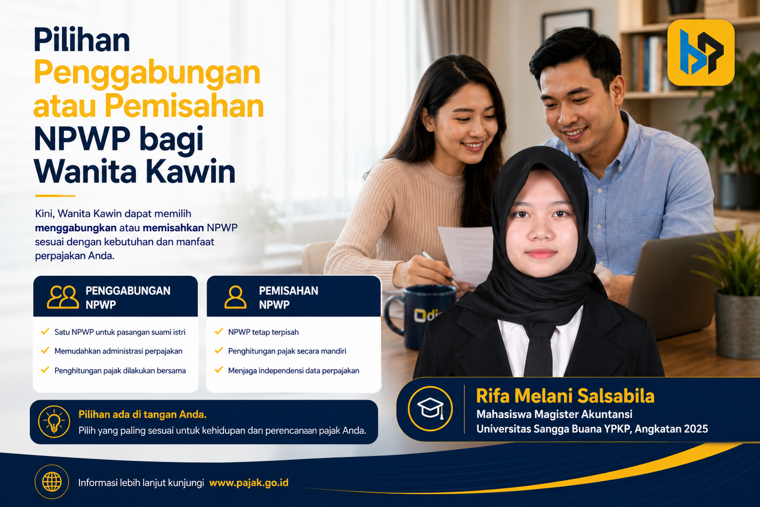 “Transformasi Pajak Perempuan: NIK sebagai NPWP dan Penghitungan PPh Wanita Kawin”