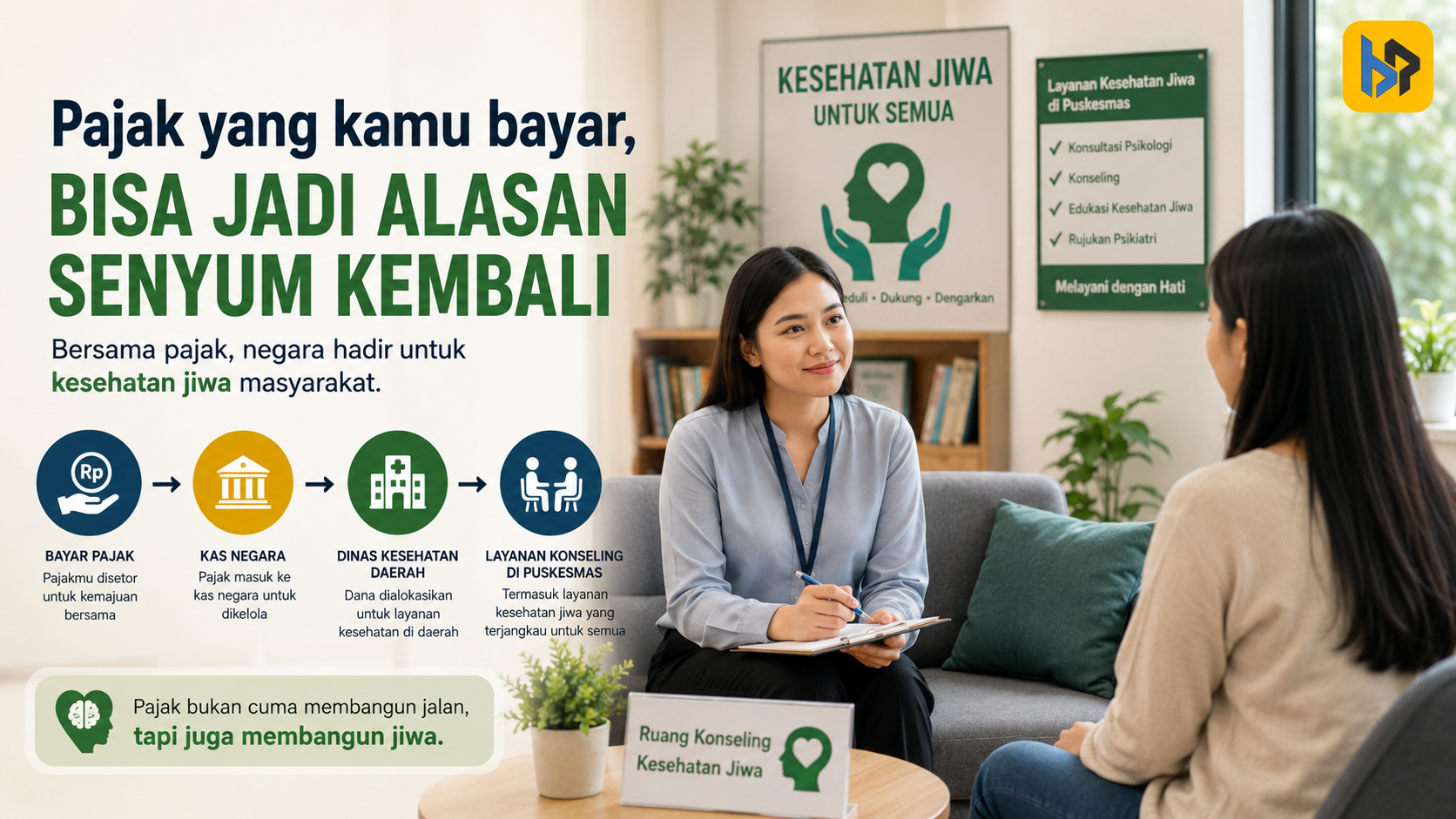 Pajakmu Menjaga Kesehatan Mentalmu