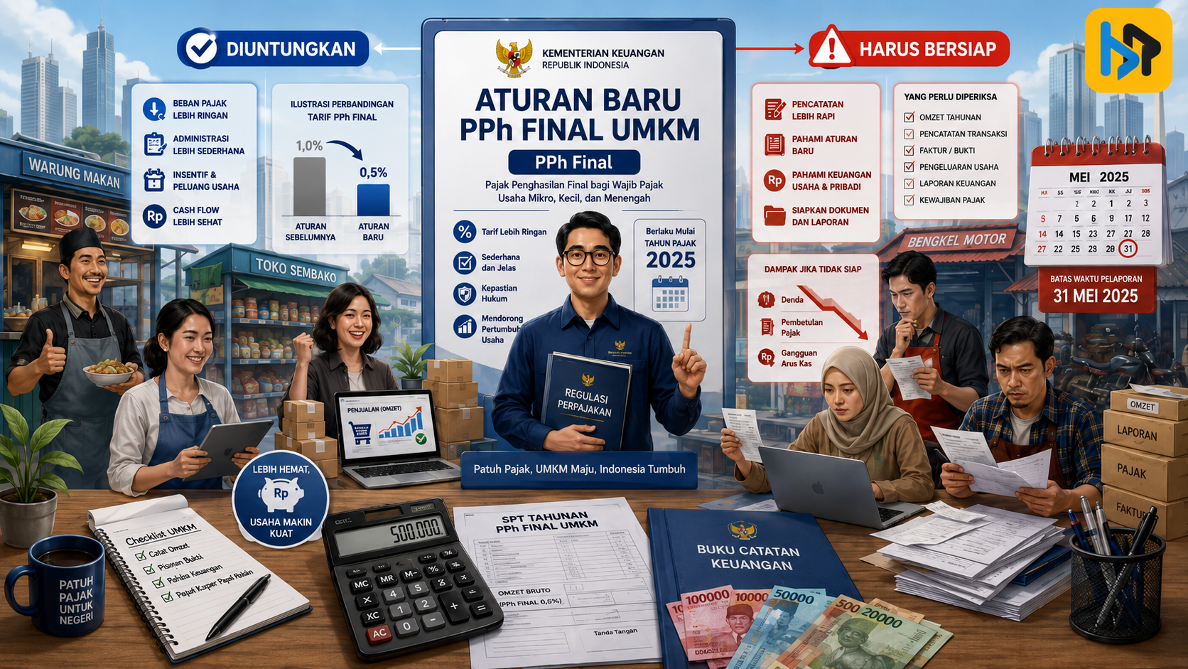 Aturan Baru PPh Final 0,5%: Pemerintah Tetap Mendukung UMKM