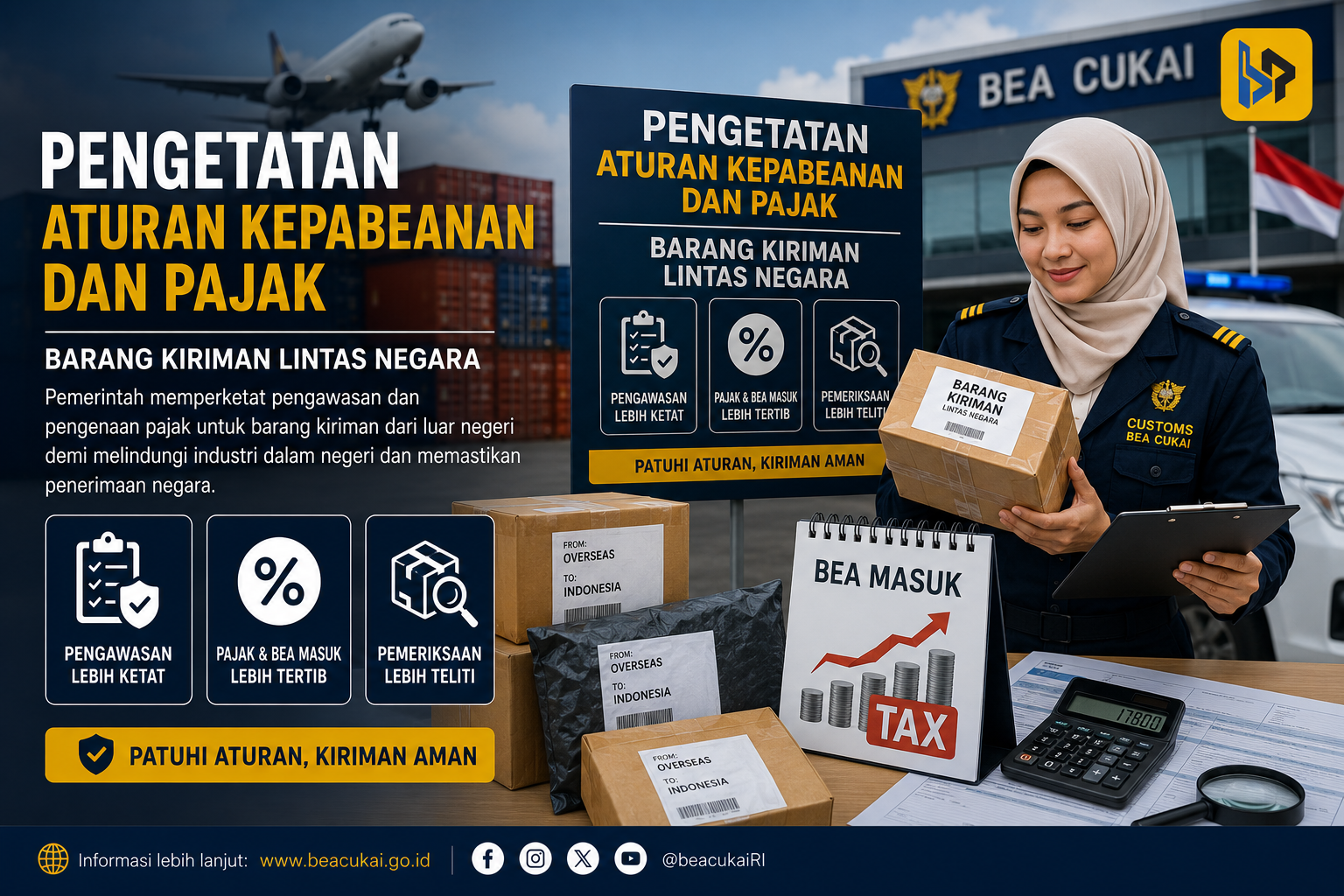 PMK 96/2023 Resmi Berlaku: Skema Baru Kepabeanan dan Pajak Barang Kiriman Diperketat