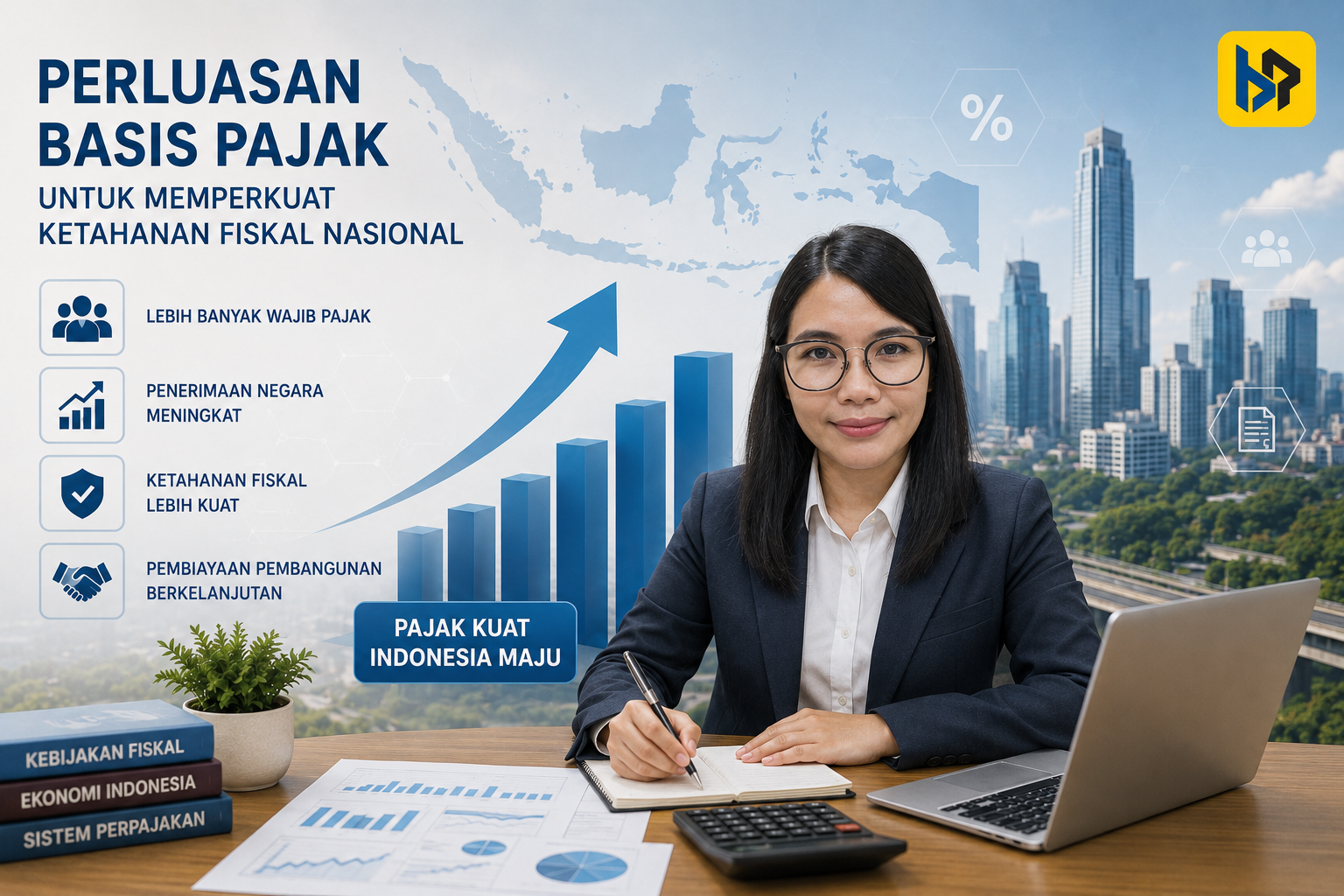 Kebijakan DJP Perluas Pajak Perkuat Ketahanan Fiskal Nasional