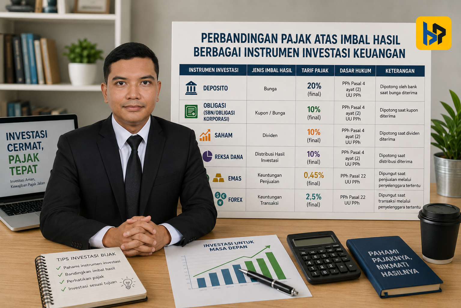 Investasi Bertumbuh, Jangan Lupakan Pajaknya