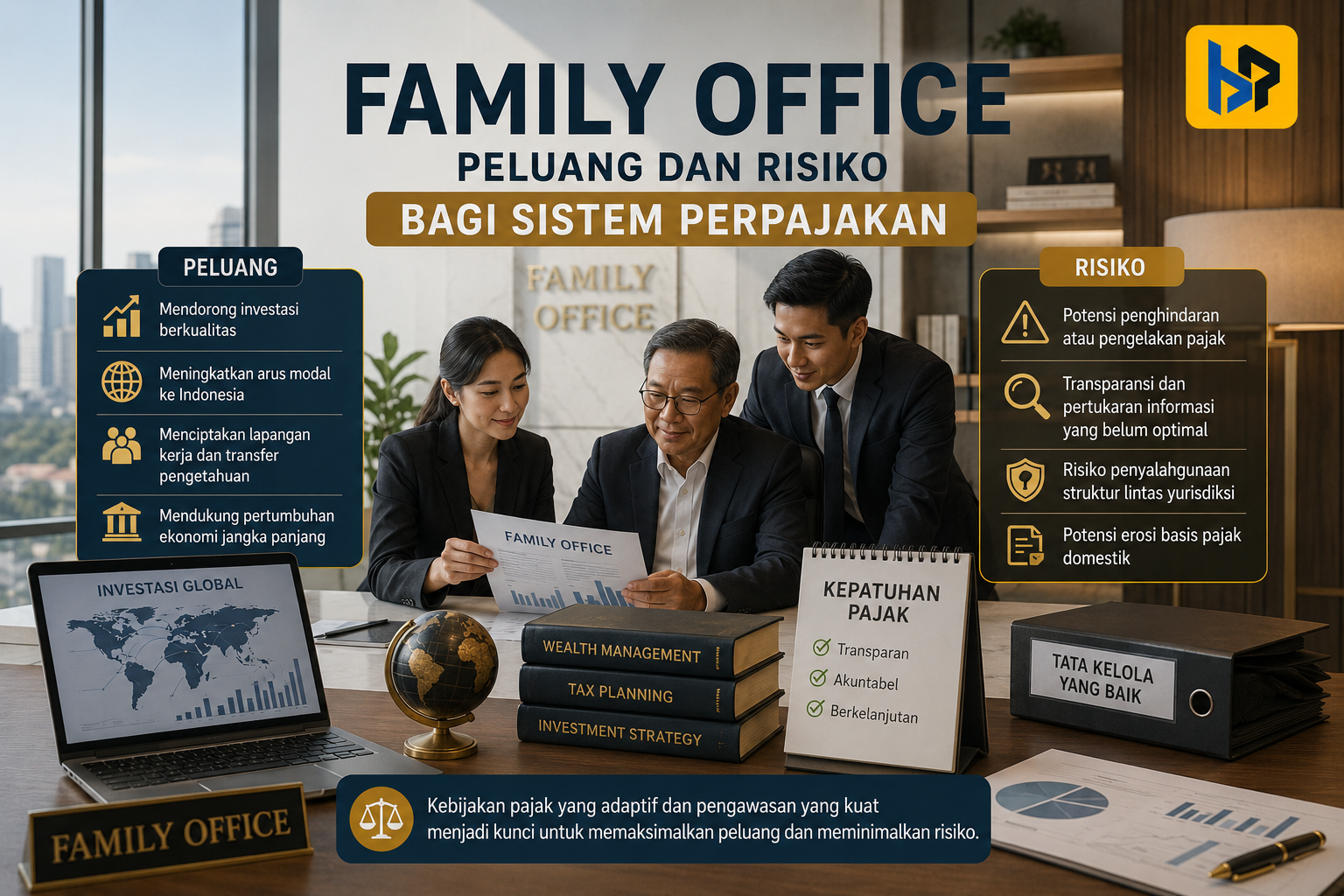 Family Office: Antara Pengelolaan Kekayaan dan Keadilan Pajak
