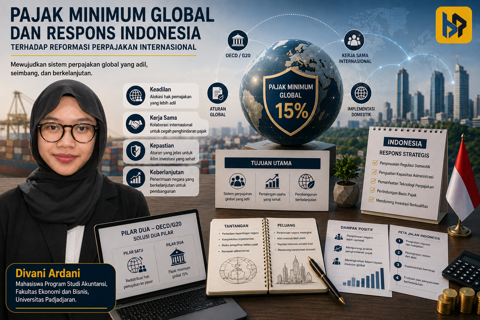 Pajak Minimum Global: Mengapa Dunia Bersepakat dan Bagaimana Indonesia Meresponsnya
