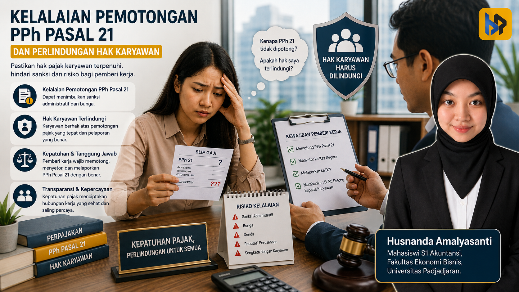 Perusahaan Lalai Menyetor PPh 21, Apa Dampaknya bagi Karyawan?