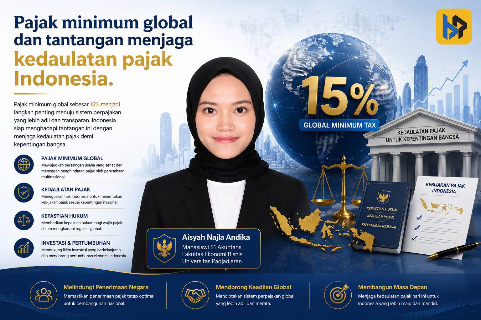Pajak Minimum Global: Mampukah Indonesia Menjaga Kedaulatan Pajak di Tengah Persaingan Pajak Dunia?