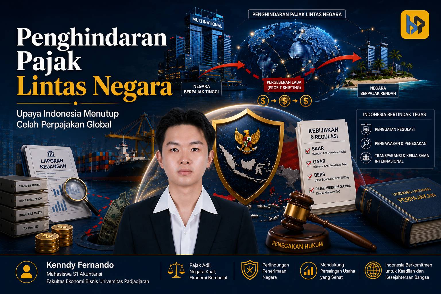 Penghindaran Pajak Lintas Negara: Tantangan Keadilan dan Penegakan Hukum