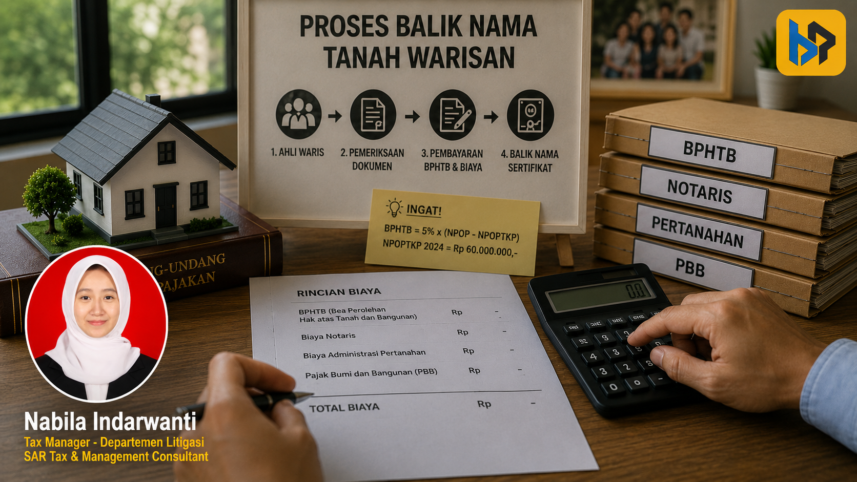 Warisan Bebas PPh, Mengapa Balik Nama Tanah Tetap Mengeluarkan Biaya?