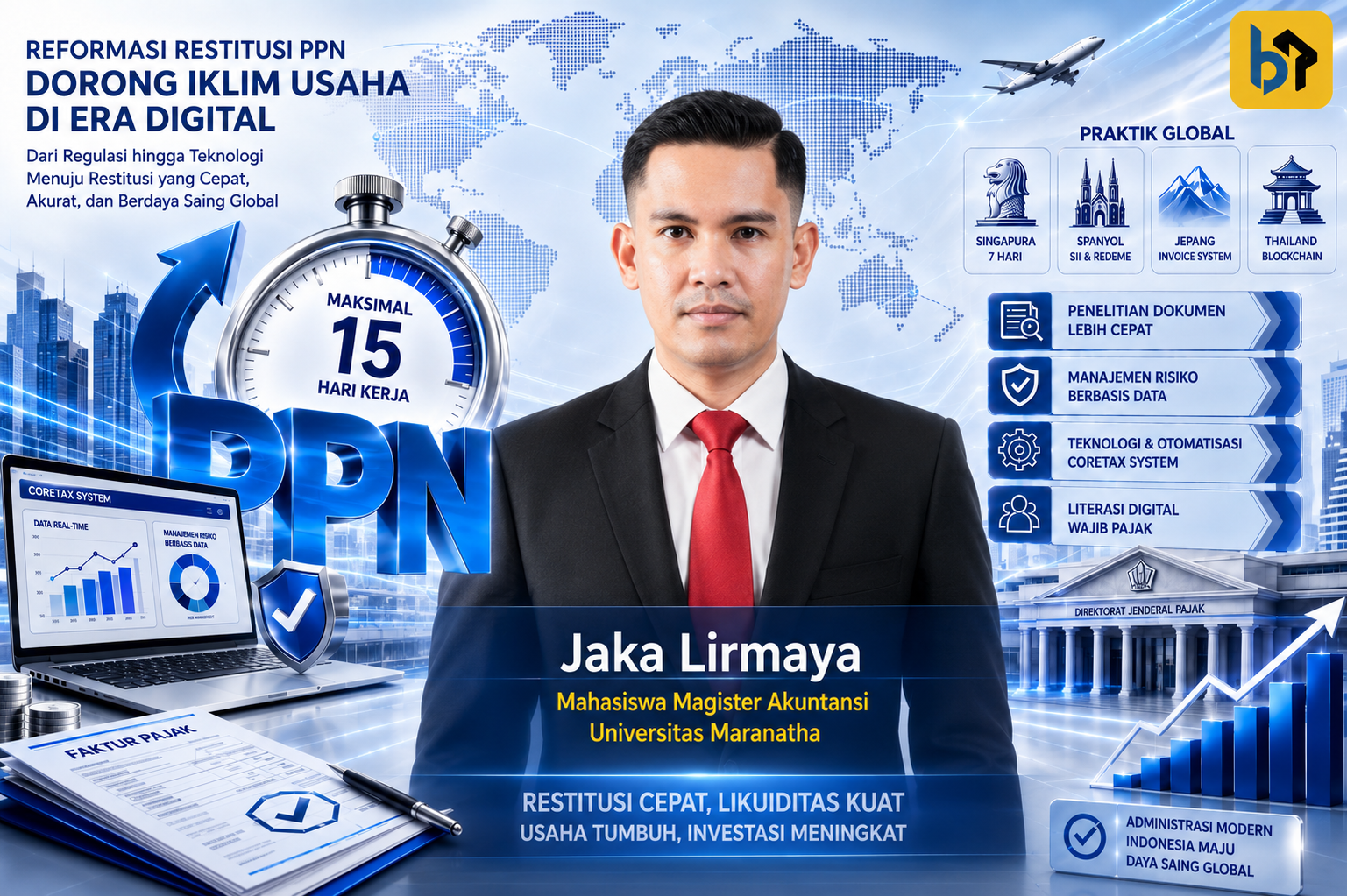 Restitusi PPN: Dari Reformasi Regulasi Menuju Era Pajak Real-Time