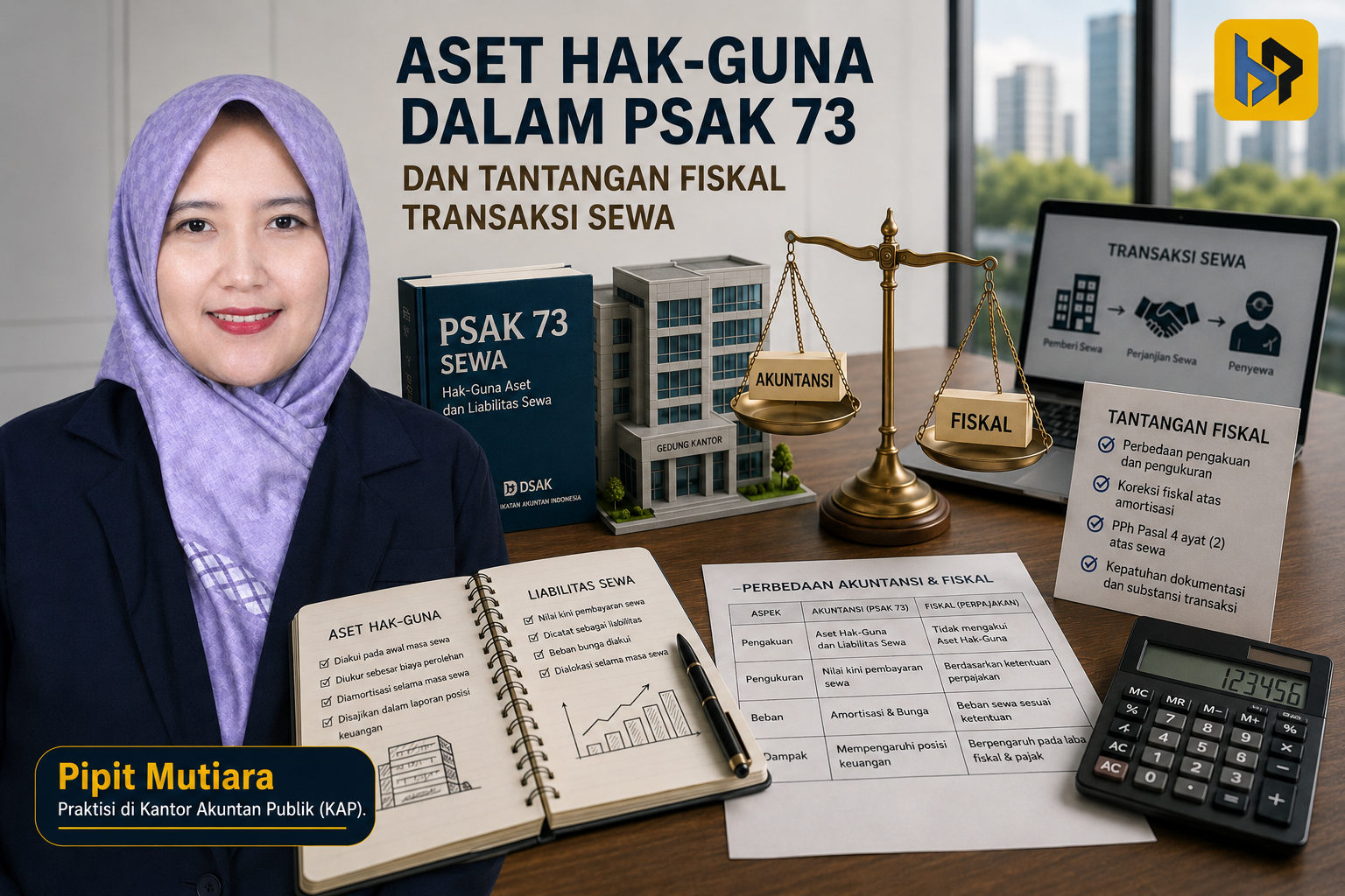 Right-of-Use Asset dalam PSAK 73 dan Tantangan Fiskal
