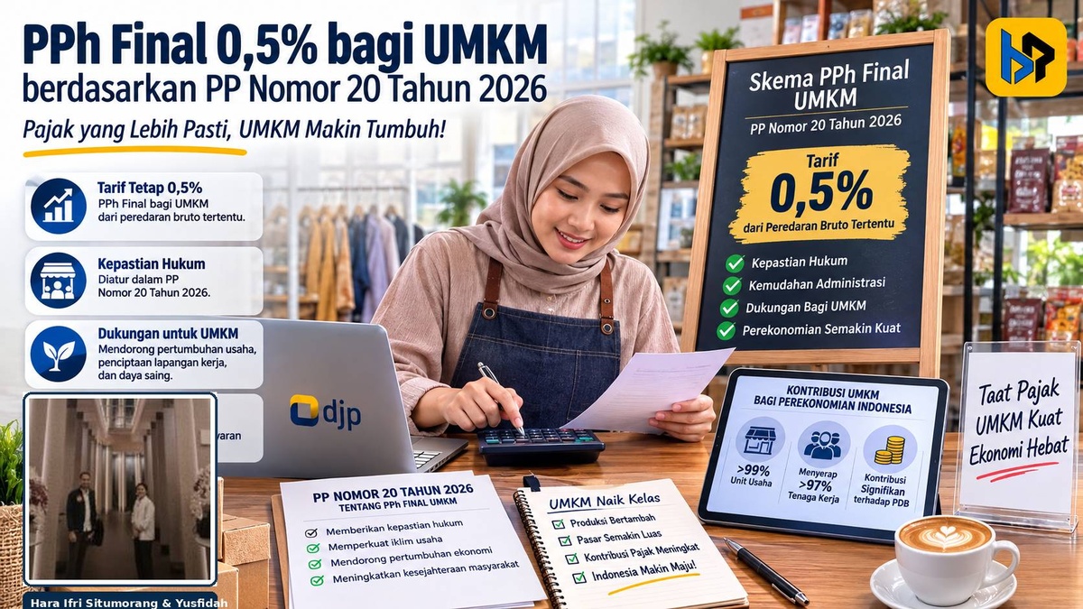 PPh Final 0,5% UMKM Berlanjut Tanpa Batas Waktu, Apa Dampaknya bagi Pelaku Usaha?