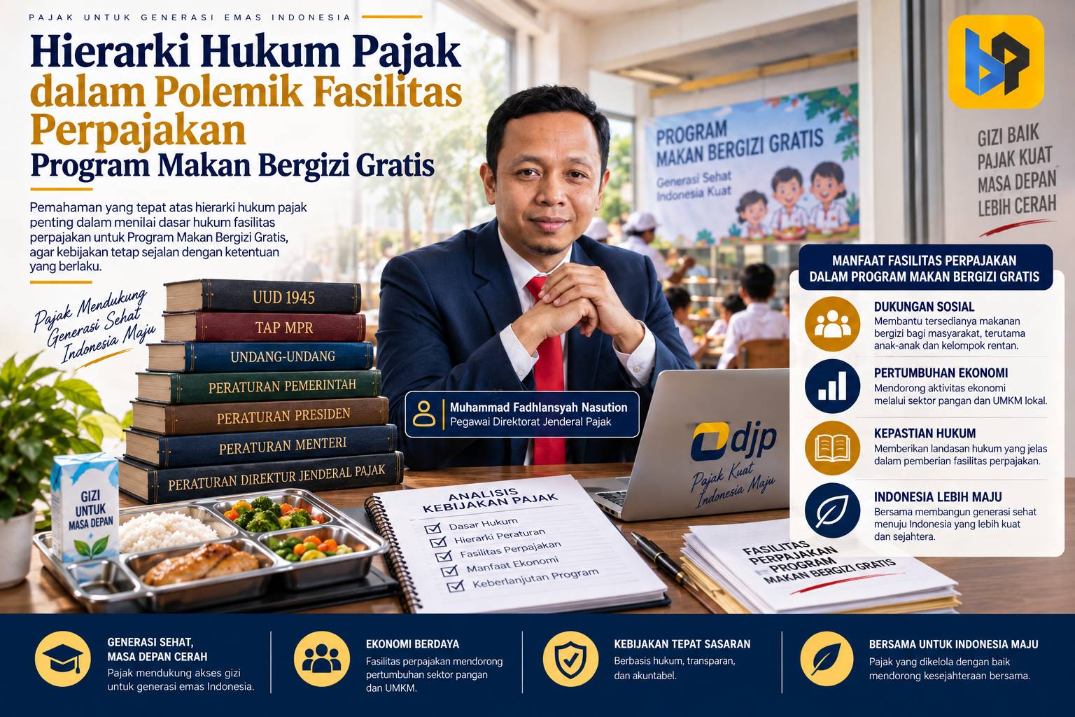 ​MBG dan Polemik Pajak: Ketika Regulasi Sektoral Berhadapan dengan UU PPh