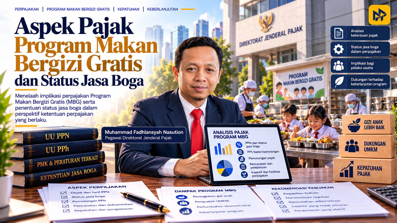 Dana MBG dan PPh Pasal 23: Antara Status Hibah dan Substansi Jasa Boga